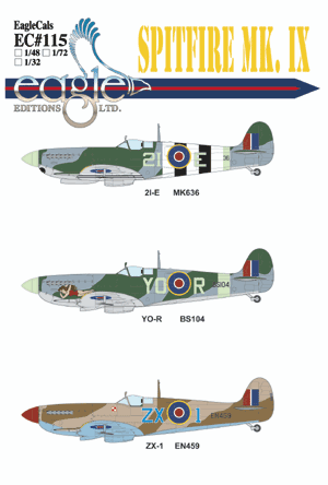 Supermarine Spitfire MKIX Part 2 EC-32-115