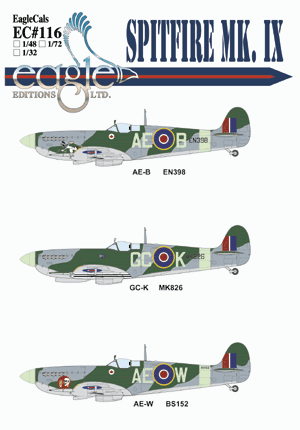 Supermarine Spitfire MKIX Part 3  EC-32-116