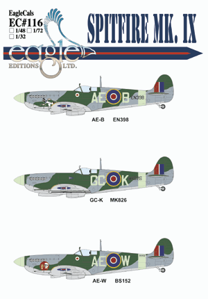 Supermarine Spitfire MKIX Part 3 EC-32-116