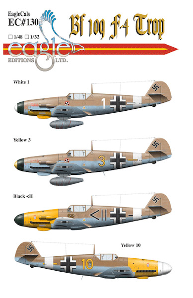 Messerschmitt BF109F-4 Trop Part 1  EC-32-130