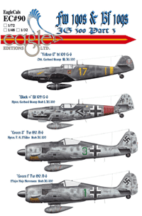 Focke Wulf FW190 & Messerschmitt BF109G-6 (JG300) Part 3 EC-32-90