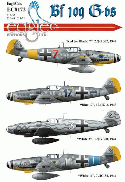 Messerschmitt BF109G-6's EC-48-172