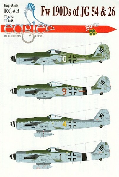 Focke Wulf FW190D-9 (JG54 & JG26) EC-72-03