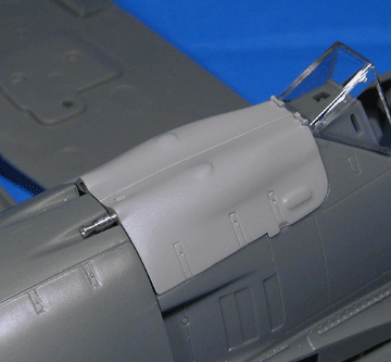 Focke Wulf FW190A Corrected Gun Cowl with Machine gun barrels EP#49-48
