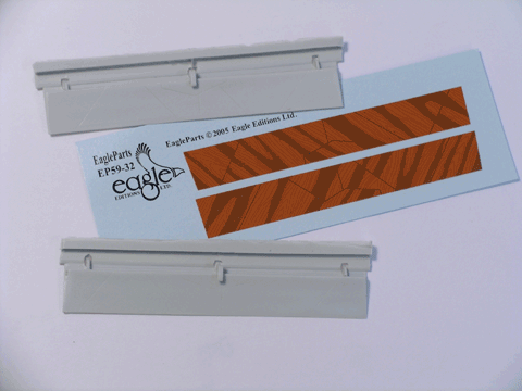 Focke Wulf FW190D Wooden Wing Flaps (Hasegawa) EP#59-32