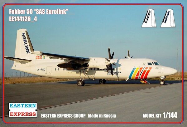 Fokker F50 (SAS Eurolink) 144126-4