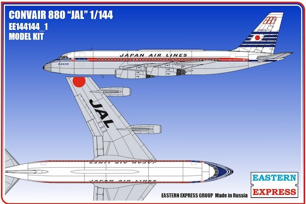 Convair 880 (Japan Airlines JAL) 144144-1