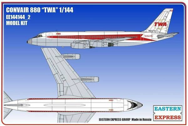 Convair 880 (TWA Trans World Airlines) 144144-2