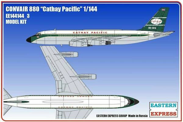 Convair 880 (Cathay Pacific) 144144-3