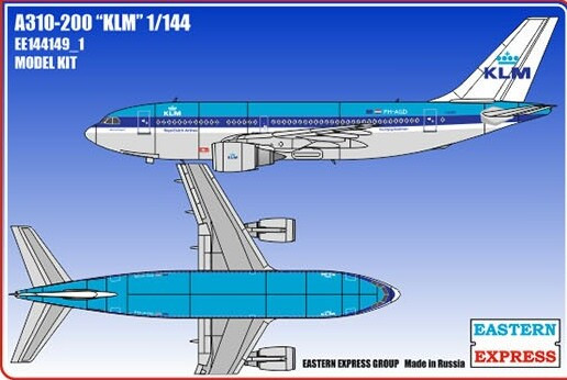 Airbus A310-200 (KLM) 144149-1
