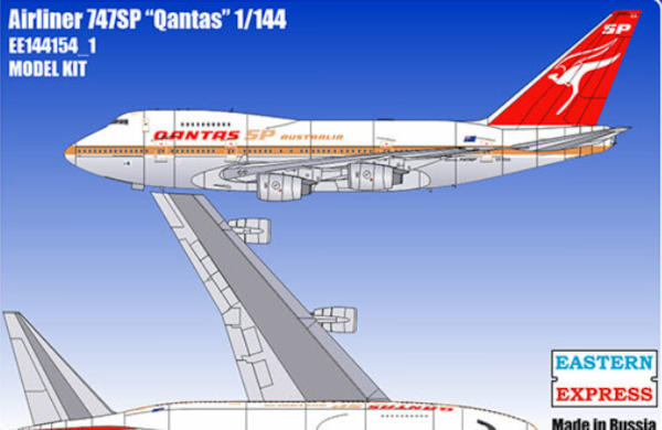 Boeing 747SP Rolls Royce engines (Qantas old) 144154-1