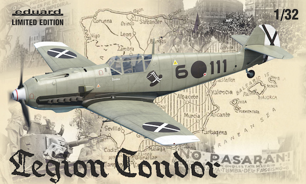 Messerschmitt BF109E-1/E-3 "Legion Condor"  11105