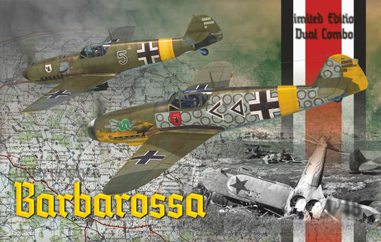 "Barbarossa" (Messerschmitt Bf-109E and Bf-109F-2) 11127