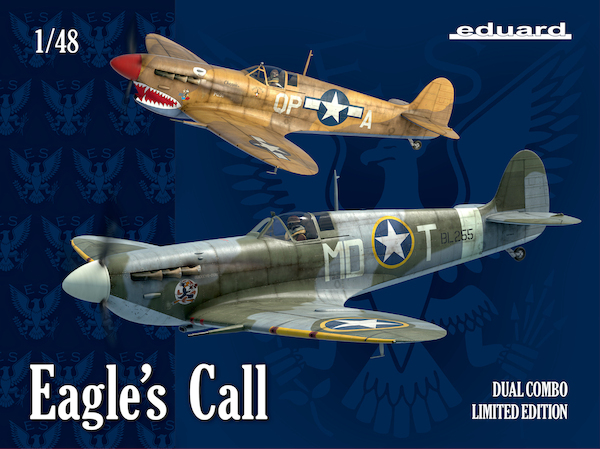 Eagle's Call, The Spitfire MKV flown by US Pilots in the RAF and USAAF (2 kits included) (SPECIAL OFFER - WAS EURO 54,95BACK IN STOCK) 11149