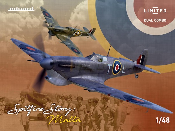 Spitfire Story; Malta - Spitfire MkVb/c in Defence of Malta.Dual combo 11172