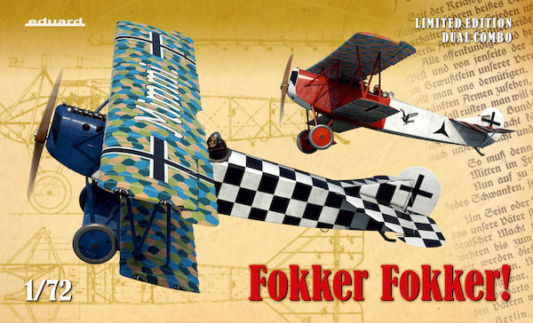 Fokker Fokker! Dual Combo Machines from production in the Fokker factory (RESTOCK!) 2133