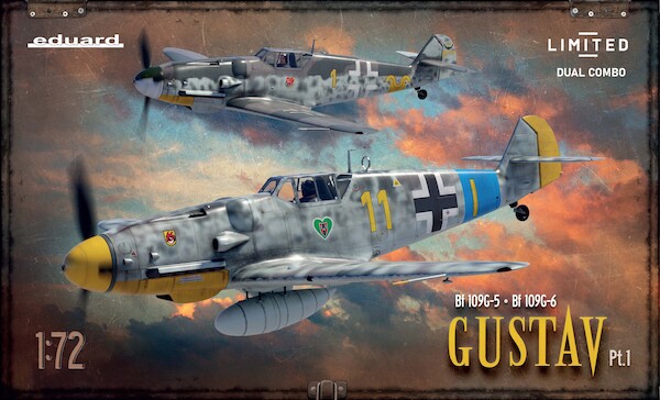 Gustav part 1, Messerschmitt Bf109G-5 & Bf109G-6 (2 kits included)  2144