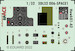 SPACE 3D Detailset Curtiss Hawk 81-A2 Instrument Panel and seatbelts (Great Wall Hobby) 3DL32006