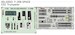SPACE 3D Detailset F35B Lightning II - Instrument Panels and seatbelts (Trumpeter) 3DL32022