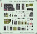 SPACE 3D  Detailset A20J/K Havoc  Instrument Panels and seatbelts (Hong Kong Models) 3DL32024