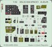 SPACE 3D Detailset A20J/K Havoc Instrument Panels and seatbelts (Hong Kong Models) 3DL32024