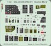 SPACE 3D Detailset Douglkas Boston MKIV Instrument Panels and seatbelts (Hong Kong Models) 3DL32025