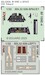 SPACE 3D Detailset Messerschmitt BF109E-4 Instrument Panels and seatbelts (Eduard) 3DL32026