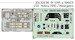 SPACE 3D  Detailset Messerschmitt BF109F-4 Instrument Panel and seatbelts (Hobby 2000, Hasegawa) 3DL32030