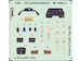 SPACE 3D Detailset Messerschmitt BF109K-4 seatbelts and instrument panels (Kotare) 3DL32036