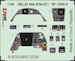 SPACE 3D Detailset Messerschmitt BF109G-5 Instrument Panel (Airfix) 3DL32044