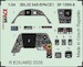 SPACE 3D Detailset Messerschmitt BF109G-6 Instrument Panel (Airfix) 3DL32045