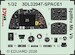 SPACE 3D Detailset Spitfire MKVb Instrument Panel (Kotare) 3DL32047