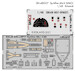 SPACE 3D Detailset Spitfire MKII (Eduard) 3DL48007