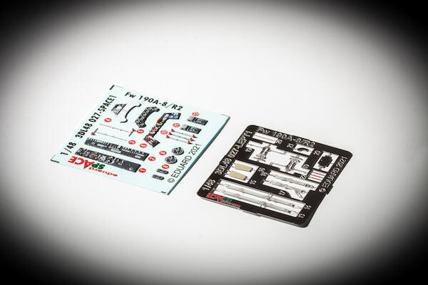 SPACE 3D Detailset Focke Wulf FW190A-8/R2 (Eduard)  3DL48027