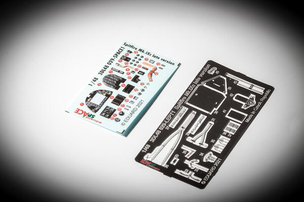 SPACE 3D Detailset Spitfire MKIXc Late Version (Eduard) 3DL48029