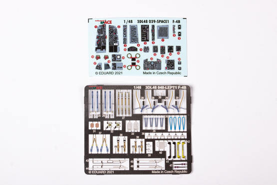 SPACE 3D Detailset F4B Phantom (Tamiya)  3DL48040