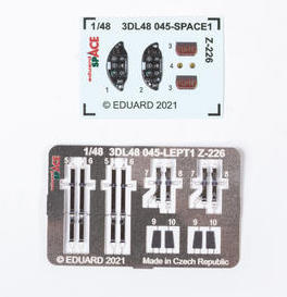 SPACE 3D Detailset Zlin Z226 (Eduard)  3DL48045