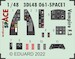 SPACE 3D Detailset Vampire F3 (Airfix) 3DL48061