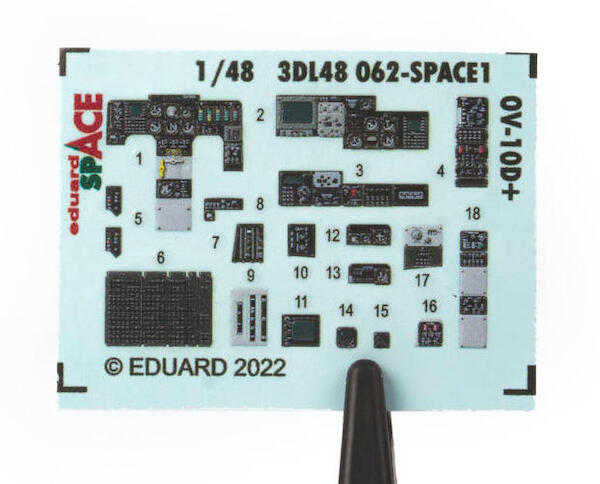 SPACE 3D Detailset OV10D+ Bronco (ICM)  3DL48062