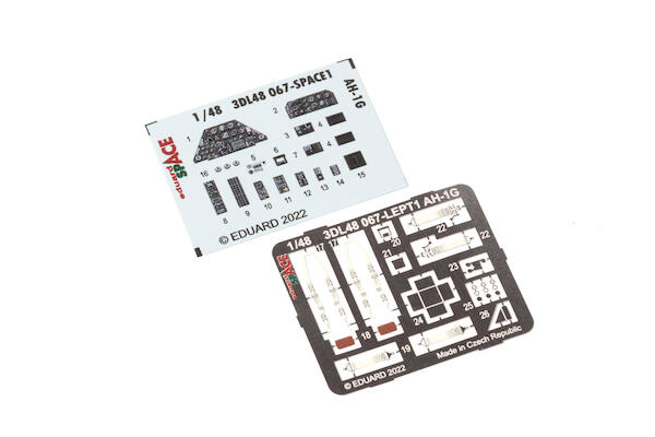 SPACE 3D Detailset Bell AH1G Cobra (Special Hobby) 3DL48067