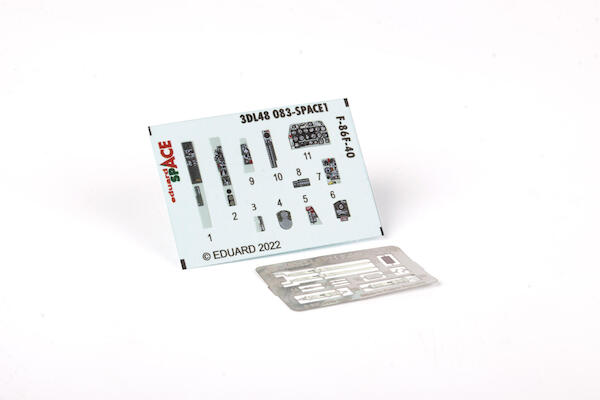 SPACE 3D Detailset F86F-40 Sabre (Airfix) 3DL48083