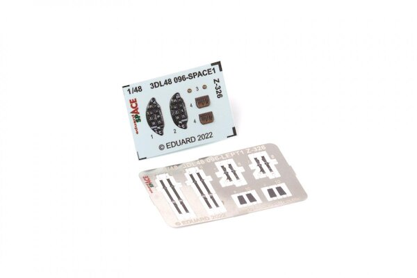 SPACE 3D Detailset Zlin Z326 (Eduard) 3DL48096