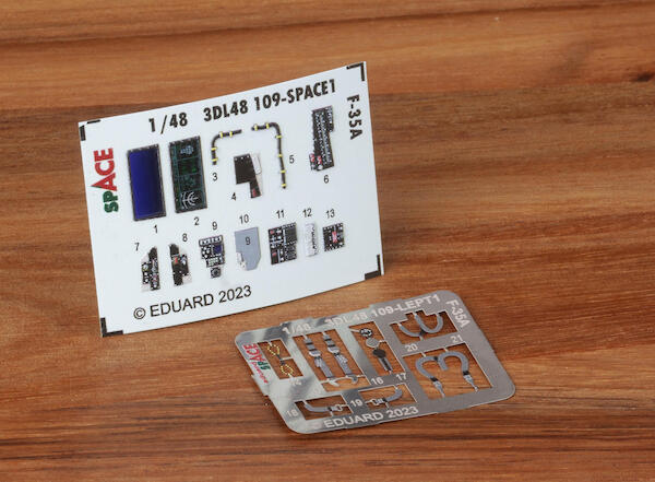 SPACE 3D Detailset F35A Lightning II (Tamiya) 3DL48109