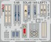 SPACE 3D Detailset Hawker Hunter FR10 (Airfix) 3DL48141