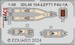 SPACE 3D Detailset Vought F4U-1A Corsair Instrument panel and Seatbelts  (Magic Factory) 3DL48164
