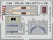 SPACE 3D Detailset Lockheed U2R Dragon Instrument panel and Seatbelts (Hobby Boss) 3DL48168