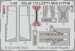 SPACE 3D Detailset Mikoyan MiG21PFM Fishbed -Grey- Instrument panel and Seatbelts (Hong Kong Models) 3DL48172