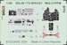 SPACE 3D Detailset Mikoyan MiG21PFM Fishbed -Grey- Instrument panel and Seatbelts (Hong Kong Models) 3DL48172