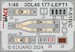 SPACE 3D DetailsetNorth-American P-51B/P-51C Instrument panel and Seatbelts  (Eduard)  3DL48177