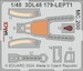 SPACE 3D Detailset Macchi MC.200 Saetta Instrument panel and Seatbelts  (Italeri)  3DL48179